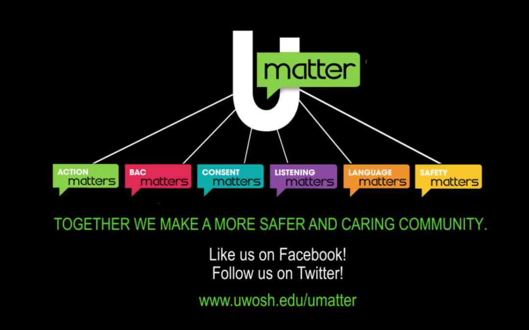 UW Oshkosh UMatter Promotional Spots