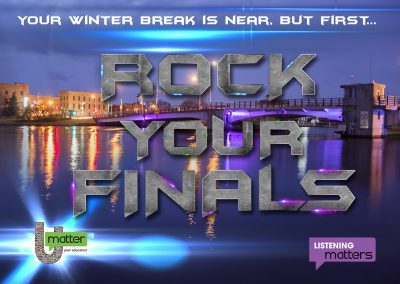 Rock Your Finals Postcard Promotional Video